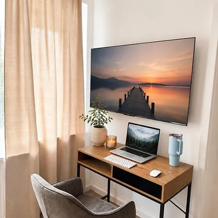 Apartmán Happy Place - Zentrales Mit Kueche - Modern, Gemuetlich, Alles Fusslaeufig